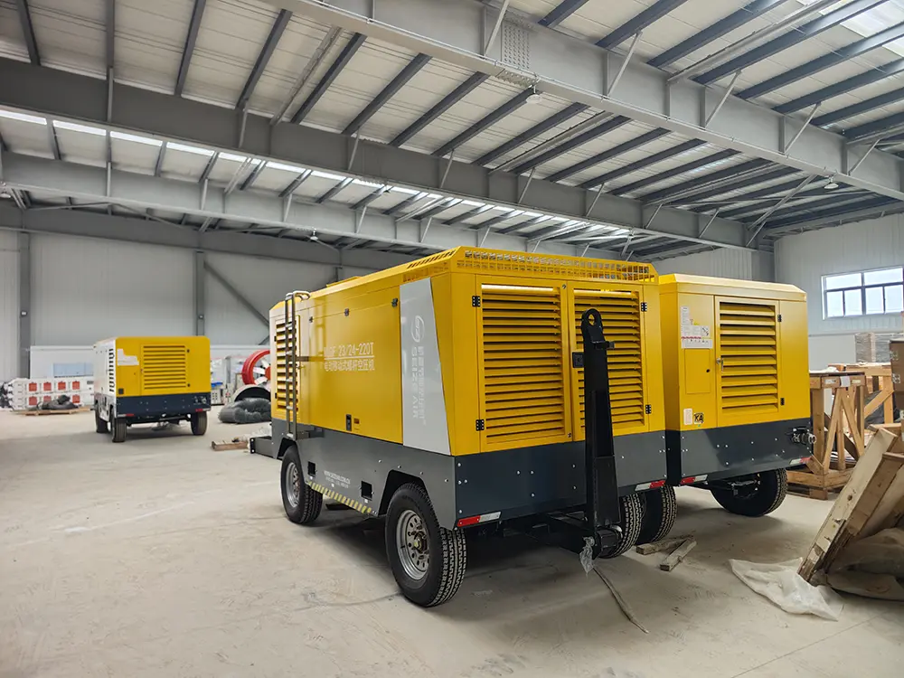 Mine Grade Electric Portable Air Compressor
